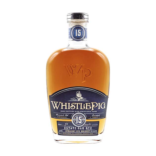 WhistlePig Estate Oak Rye Aged 15 Years
