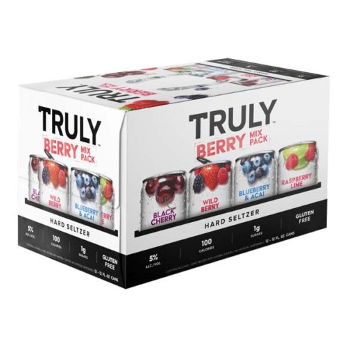 Truly Hard Seltzer Berry Mix Pack (12 Pack, 12 Oz, Canned)