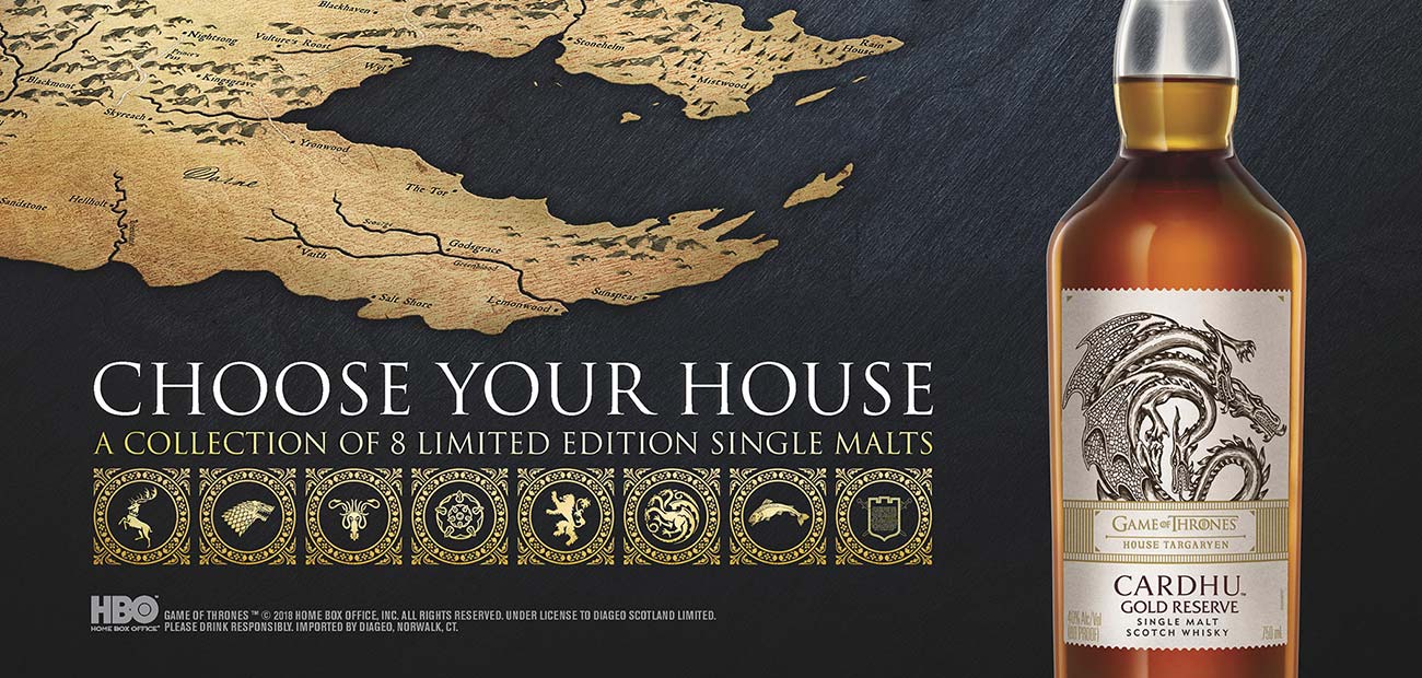Game of Thrones Scotch Whisky Tasting