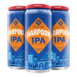Harpoon IPA (4 Pack, 16 Oz, Canned)