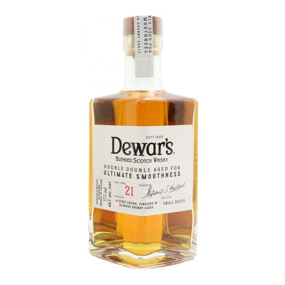 Dewar’s Double Double Aged 21 Years Oloroso Sherry Cask Finish (375 mL)