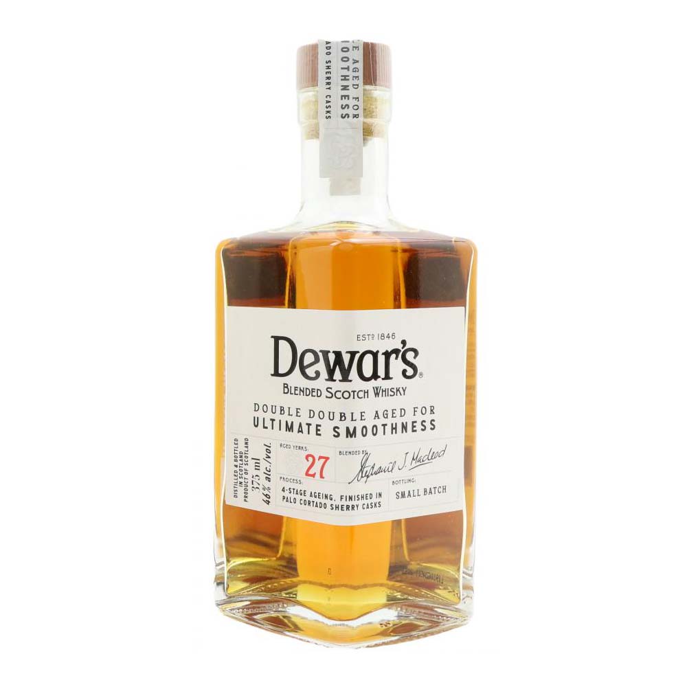 Dewar’s Double Double Aged 27 Years Palo Cortado Sherry Cask Finish (375 mL)
