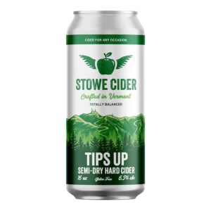 Stowe Cider Tips Up (16 Oz Can)