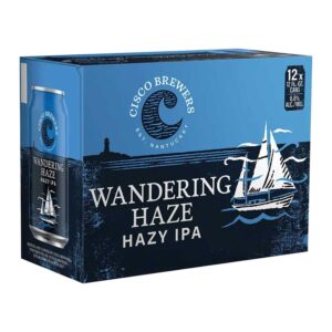 Cisco Brewers Wandering Haze Hazy IPA (12 Pack, 12 Oz, Canned)