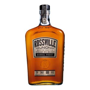 Rossville Union Barrel Proof Straight Rye Whiskey