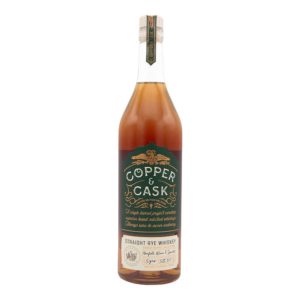 Copper & Cask Straight Rye Whiskey Single Barrel Selection: Norfolk Wine & Spirits (Barrel No. MI-197, Mash Bill: 95% Rye/5% Malted Barley, Aged 5 Years, 58.3% ABV