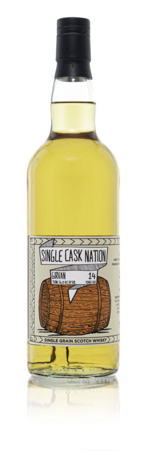 Single Cask Nation - Girvan 2006 - 14 Year Old - Cask 549525 - 1st Fill/Refill Bourbon (56.1% ABV)