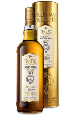 Murray McDavid Cambus 30 yo, Bourbon HH and Finished in FF Cognac cask, 47.8 % abv (700ml)