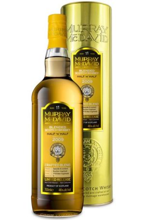 Murray McDavid Half And Half 11 Year Old Blended Scotch 46% abv, (700ml)