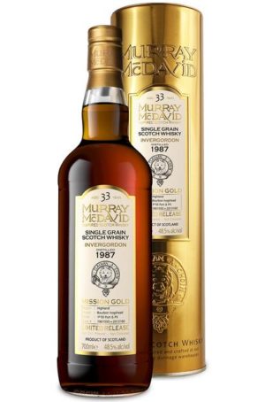 Murray McDavid Invergordon 33 Year Old Single Grain, finished in Port and PX, 48.5% abv (700ml)