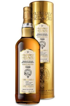 Murray McDavid North British 32 Year Old Single Grain 408 bottles (from 3 casks) 48% abv  (700ml)
