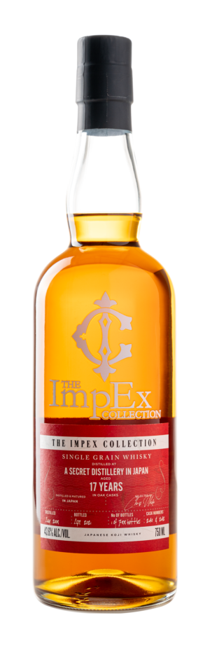 The ImpEx Collection - A Secret Distillery in Japan - 17 Year Old Single Grain Whisky