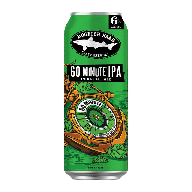 Dogfish Head 60 Minute IPA (19.2 Oz Can)