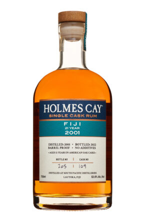 Holmes Cay Single Cask Rum - Fiji 21 Year Old Pot Still  2001 (53.6% ABV)