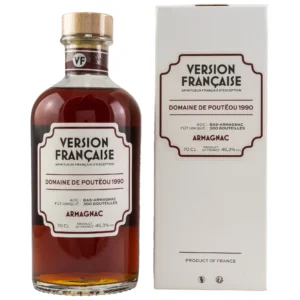 Version Francaise Domaine De Pouteou 1990 92.6 proof (700 ml)