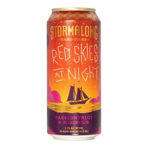 Stormalong Cider Red Skies at Night (16 Oz Cans)
