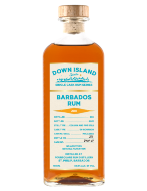 Down Island - Barbados Rum (Foursquare) - 2011 - 11 Year Old