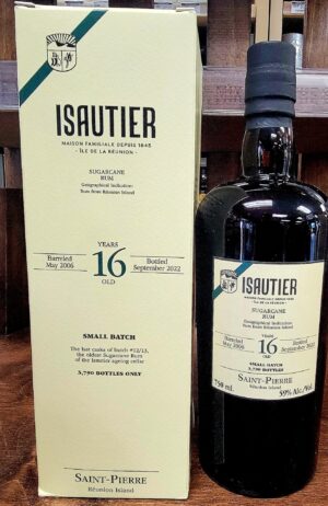 Isautier Rhum Agricole 16 Year Rhum Agricole (59% ABV, 750 mL)