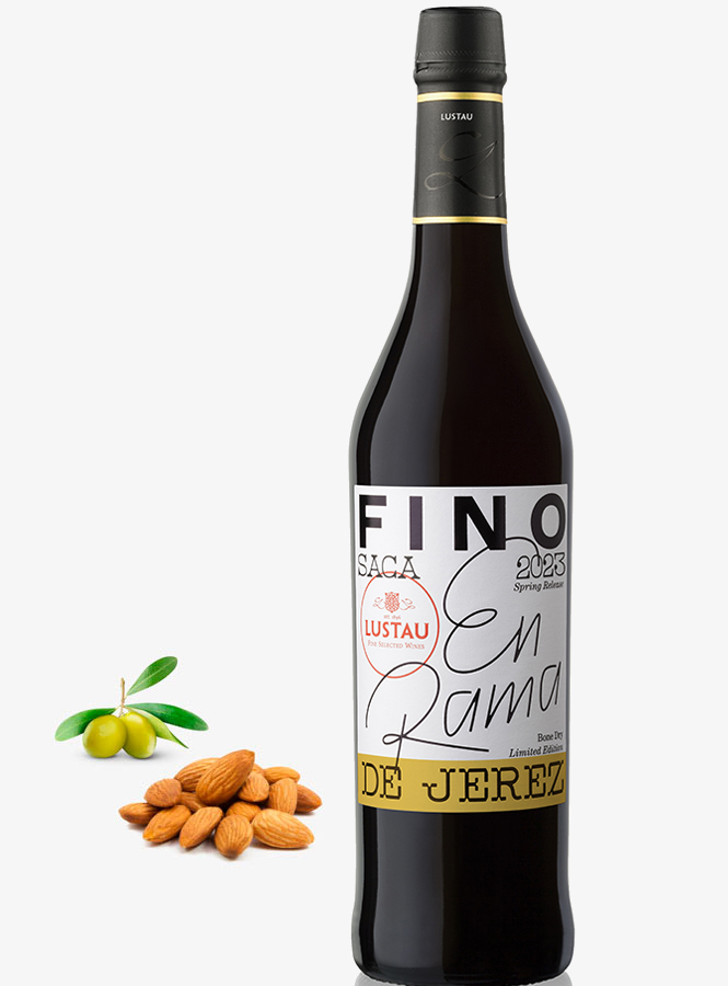 Emilio Lustau - 3 En Rama Fino Sherry Jerez NV (500ml)