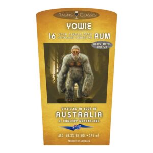 Raising Glasses - Yowie Heavy Metal Edition - Front Label