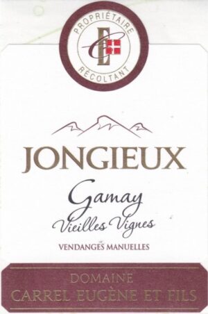 Domaine Eugene Carrel & Fils Savoie Jongieux Gamay