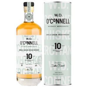 W.D. O'Connell - 10 Year Old - Bourbon & Rye Series - Single Grain Irish Whiskey (48% ABV, 700 mL)