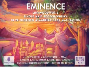 Raising Glasses - Eminence - Linkwood Vol 3 - Aged 10 Years (700 mL)