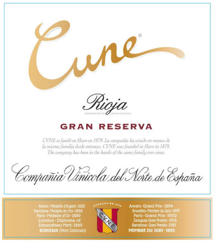 D* Cune Gran Reserva 2015