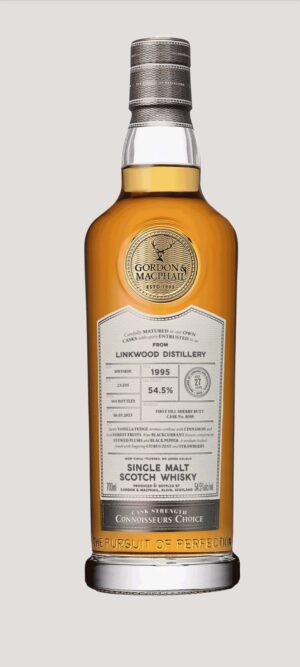 Gordon & MacPhail - Connoisseurs Choice - Cask Strength - Linkwood 1995 - First-Fill Sherry Butt 23/203 (#8088) - Aged 27 Years (54.5% ABV)