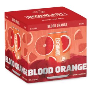 Downeast Blood Orange (4 Pack, 12 Oz, Canned)