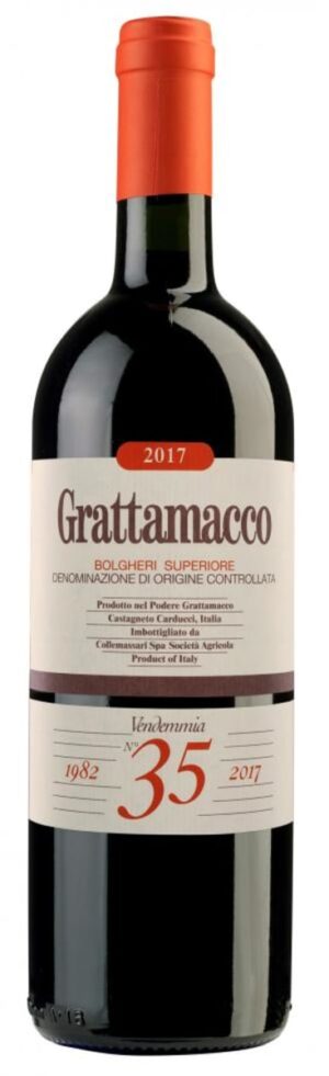 Podere Grattamacco Bolgheri Superiore 2017