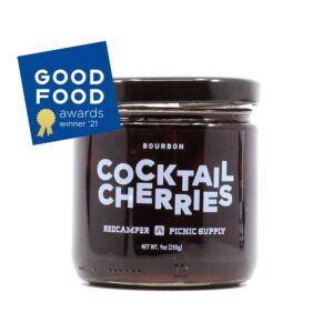 RedCamper Bourbon Cocktail Cherries (9 Oz)