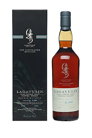 Lagavulin Distiller’s Edition Double Matured in Pedro Ximénez-Seasoned Casks (43% ABV, 750 mL)
