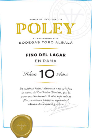 Poley Fino Del Lagar En Rama Solera 10yr (500 ml)