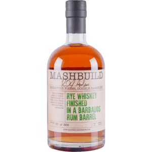 Mashbuild Rye Whiskey Finished in a Barbados Rum Barrel