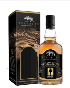 Wolfburn ex-Bourbon Single Cask #430 (9 Year Old, 56.90% ABV)