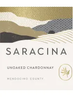 Saracina Unoaked Chardonnay Mendocino County, 2017