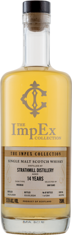 The ImpEx Collection Strathmill 2009 14 yr Cask 802952, 57.5% abv