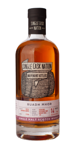 Single Cask Nation - Ruadh Mhor 2009 14 Years Old Cask 171206 Refill Bourbon Barrel (750 ml) 53.70%