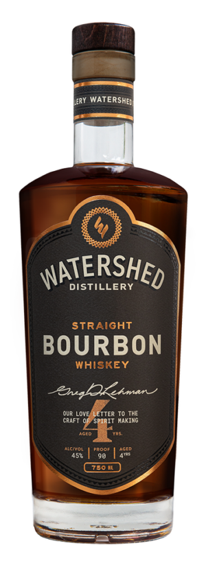 Watershed Straight Bourbon Whiskey Aged 4 Years