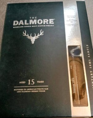 The Dalmore Aged 15 Years Gift Pack (With King Alexander Sample)