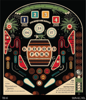 Bedford Park Foursquare Rum #43 "Pinball" 2006 17 Year Old 58.8% ABV