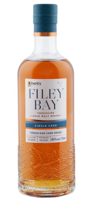 Filey Bay, Virgin Oak Single Cask 3020, 60.1% abv