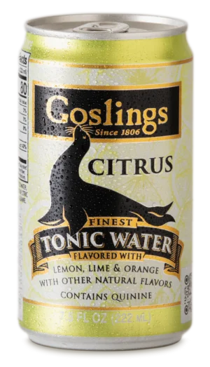 Goslings Citrus Tonic Water 7.5 oz (6 pack cans)
