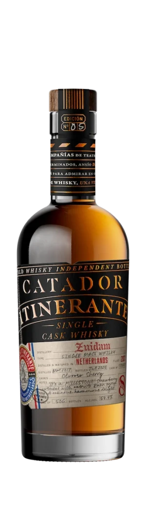 Catador Itinerante Edition 05:  Zuidam 2017 8 Years Single Malt Whisky Oloroso Sherry (54.4% ABV) [batch of 506 bottles]