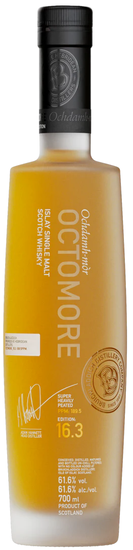 Octomore 16.3 Aged 5 Years (189.5 PPM) 61.6% abv