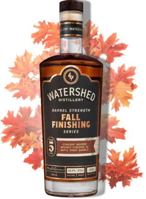 Watershed Bourbon Finished in Maple Syrup Barrels Batch 002, 54.6% abv