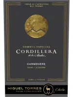 Cordillera de Los Andes Reserva Especial Carmenere 2019