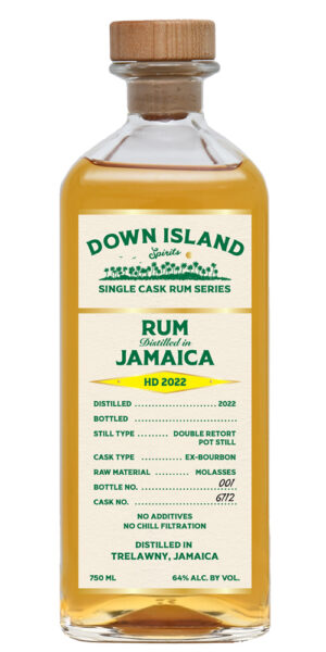 Down Island - Jamaica - Hampden Estate - 3 yo, 62.5% abv