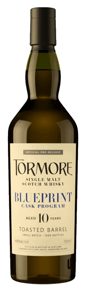 Tormore Blueprint 10 yr Toasted Barrel, 48%
